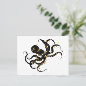 Octopus Briefkaart (Staand voorkant)