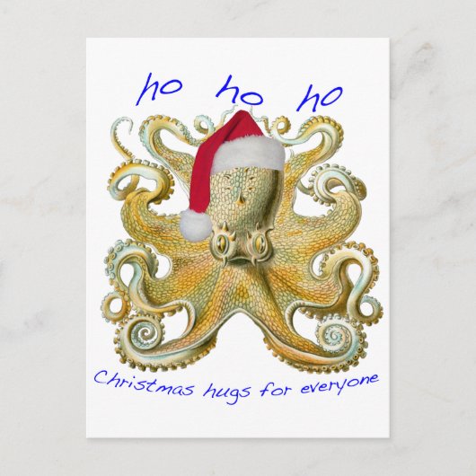 Octopus Briefkaart (Voorkant)