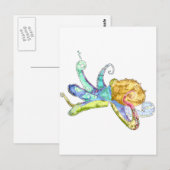 Octopus Briefkaart (Voorkant / Achterkant)