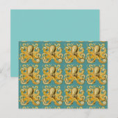 octopus briefkaart (Voorkant / Achterkant)