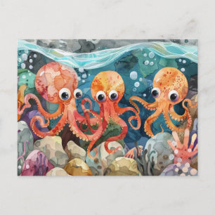 Octopus Briefkaart