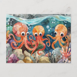 Octopus Briefkaart