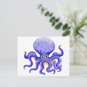 Octopus Briefkaart (Staand voorkant)