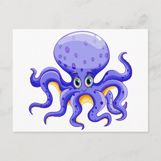 Octopus Briefkaart (Voorkant)