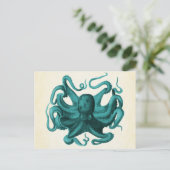 octopus briefkaart (Staand voorkant)