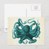 octopus briefkaart (Voorkant / Achterkant)