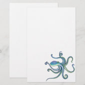 Octopus Briefpapier (Voorkant / Achterkant)