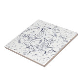 Octopus Bubble Drift Primair Tegeltje (Zijkant)