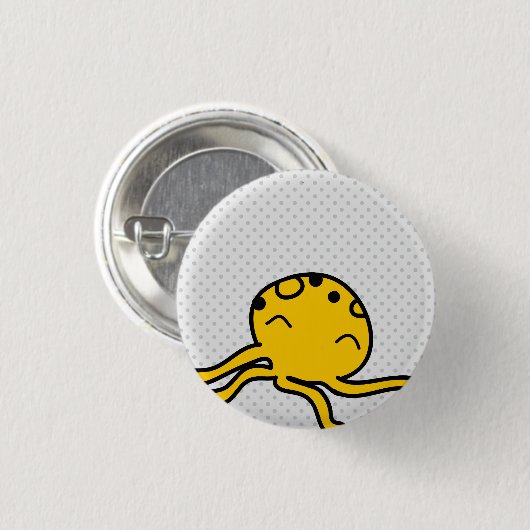 Octopus Button Badge (Voorkant /achterkant)