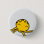 Octopus Button Badge (Voorkant)