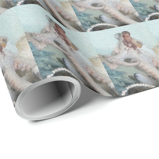 Octopus Cadeaupapier (Rol Hoek)