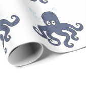 Octopus Cadeaupapier (Rol Hoek)