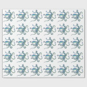 Octopus Cadeaupapier (Vlak)