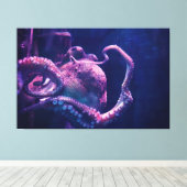 Octopus Canvas Afdruk (Insitu (Houten vloer))