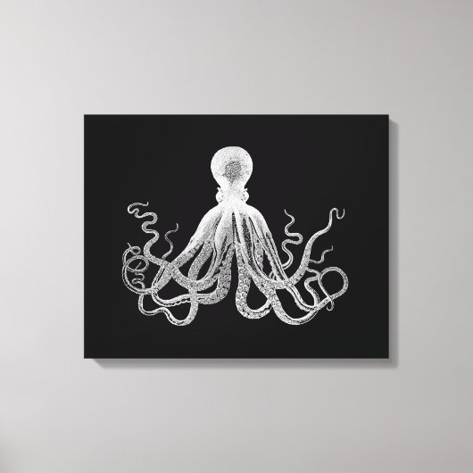  octopus canvas afdruk (Voorkant)