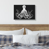 octopus canvas afdruk (Insitu (Slaapkamer))