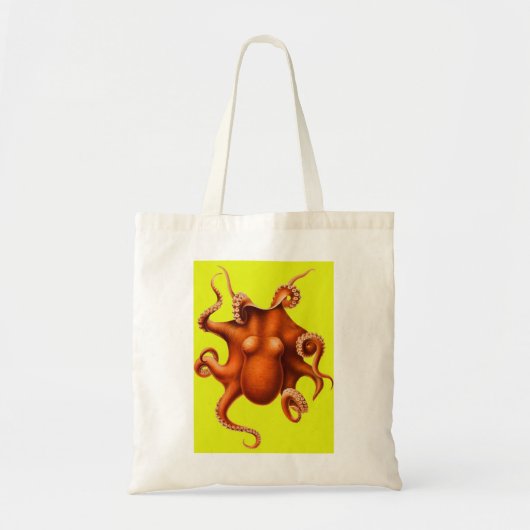 Octopus canvas tas (Voorkant)