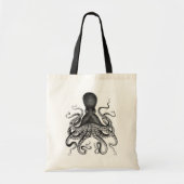  octopus Canvas tas (Voorkant)