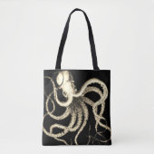 Octopus Canvas tas (Voorkant)
