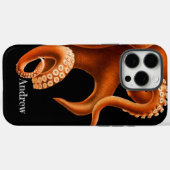 Octopus Case-Mate iPhone Case (Achterkant (horizontaal))