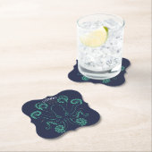 Octopus Cephalopod Tentacles Kartonnen Onderzetters (Insitu)