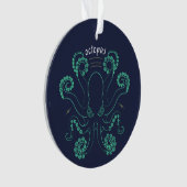 Octopus Cephalopod Tentacles Ornament (voorkant)