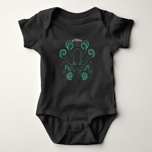 Octopus Cephalopod Tentacles Romper (Voorkant)