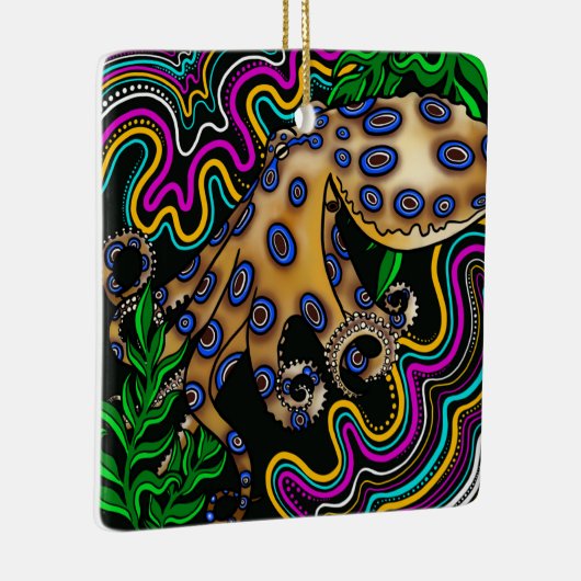 Octopus Ceramic Ornament (Rechts)