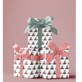 Octopus Christmas Joy Cadeaupapier