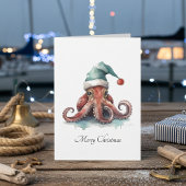 Octopus Christmas Joy, op maat Kaart