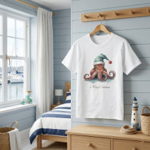 Octopus Christmas Joy, op maat