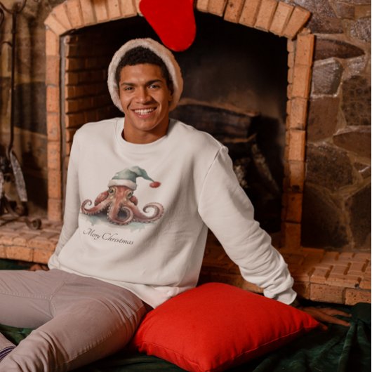 Octopus Christmas Joy, op maat Trui