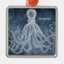 OCTOPUS CHRISTMAS ORNAMENT | RETRO OCTOPUS