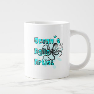OCTOPUS CITAAT, OCEAN AGILE ARTIEST GROTE KOFFIEKOP