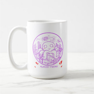 Octopus Coffee Mok Gift Cute Octopus Lover cup