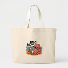 Octopus Coffee - rustig moment canvas tas