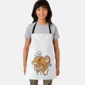 Octopus Cook Chef pet Schort (Insitu)