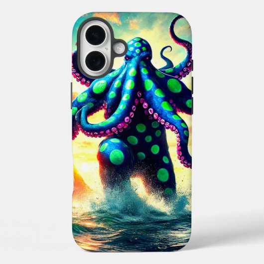 Octopus Creature Phone Case (Achterkant)