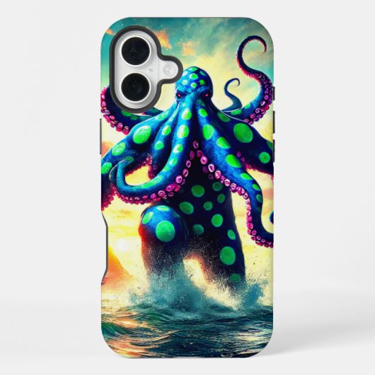 Octopus Creature Phone Case iPhone Hoesje (Achterkant)