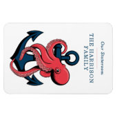 Octopus Cruise Ship Stateroom Magnet Magneet (Horizontaal)