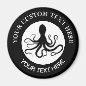 Octopus Custom Logo Magneet (Voorkant)
