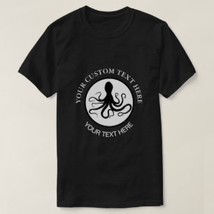 Octopus Custom Logo T-shirt