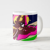 Octopus cute grote koffiekop (Voorkant rechts)