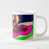 Octopus cute grote koffiekop (Rechts)