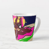 Octopus cute latte mok (Rechterhoek)