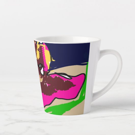 Octopus cute latte mok (Rechts)