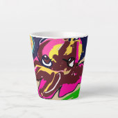 Octopus cute latte mok (Voorkant)