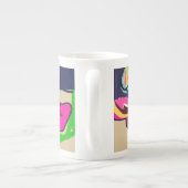 Octopus cute porselein kop (Achterkant)