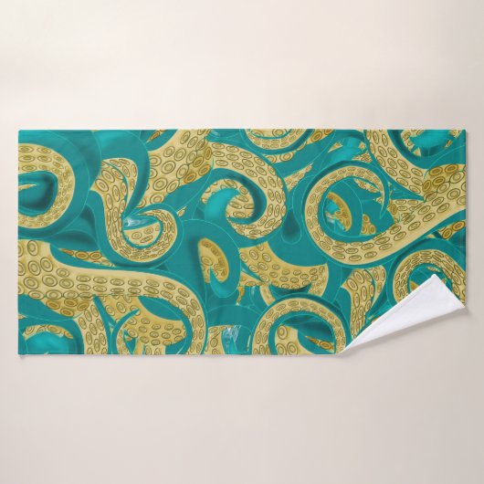 Octopus Dance Badhanddoek (Badhanddoek)