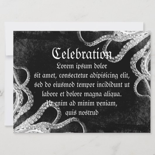 Octopus Dark Kaart (Voorkant)